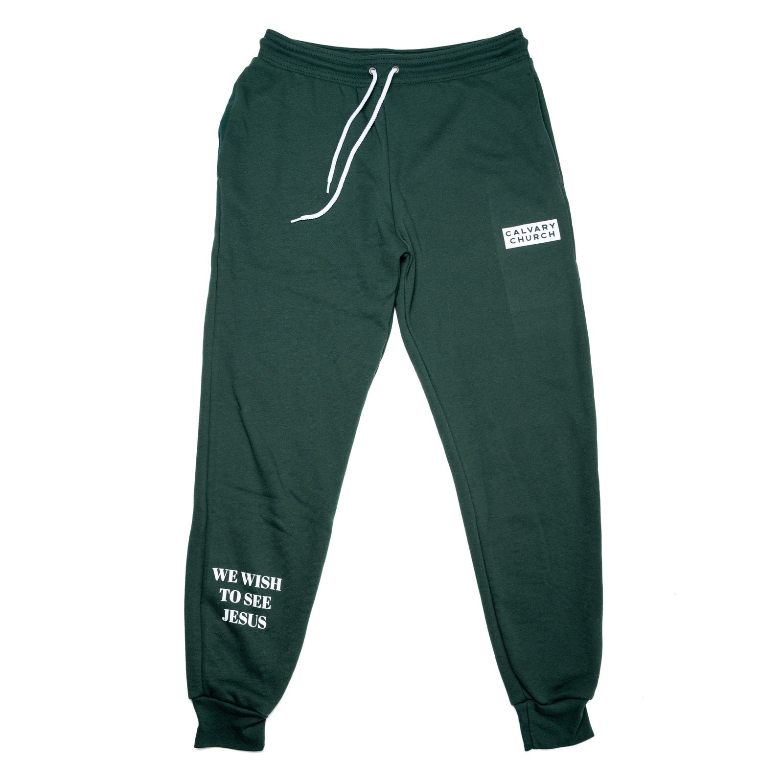 Calvary Box Logo College Sweat Pants- Christian Book Store by